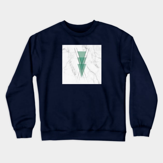 Marble Poster III Crewneck Sweatshirt by fivemmPaper